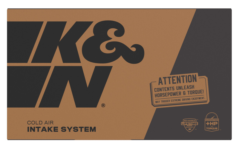 Jeep Wrangler Performance Air Intake - K&N Engineering - NextGen Aluminum - `18-`26